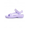 Solid Color Hook and Loop Comfortable Sandals