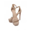 High Heeled Ankle Strap Platform Sandals