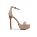 High Heeled Ankle Strap Platform Sandals