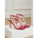 Heart Stiletto Heels Ankle Strap Sandals