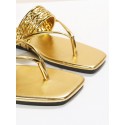 Metallic Beach Vacation Thong Sandals Flip Flops
